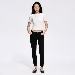 Jeansy slim fit - 36 - czarny - damska - Reserved - 287KS-99J