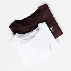Sportowy t-shirt 2 pack - 170 (13-14 lat) - biały - chłopcy - Reserved - 292JV-00X