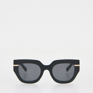 Okulary przeciwsłoneczne - ONE SIZE - czarny - damska - Reserved - 309CQ-99X