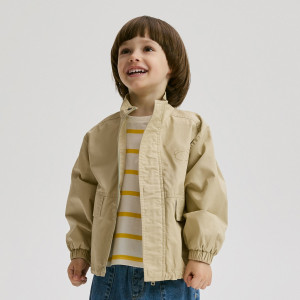 Kurtka ze stójką - 116 (5-6 lat) - beżowy - chłopcy - Reserved - 317IL-80X