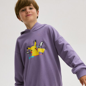 Bluza Pokémon - 170 (13-14 lat) - fioletowy - chłopcy - Reserved - 322BF-48X