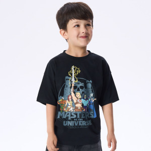 T-shirt Masters of the Universe - 140 (9 lat) - czarny - chłopcy - Reserved - 327JV-99X