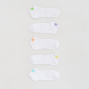 Skarpetki 5 pack - 37/39 - biały - chłopcy - Reserved - 335IR-00X