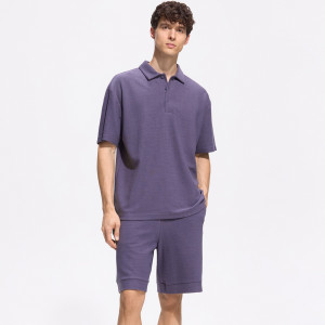 Szorty regular fit - XXL - fioletowy - męska - Reserved - 336EF-48X