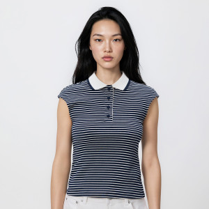 Bluzka polo - S - wielobarwny - damska - Reserved - 341JX-MLC
