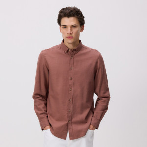Strukturalna koszula regular fit - XL - fioletowy - męska - Reserved - 344HF-40X