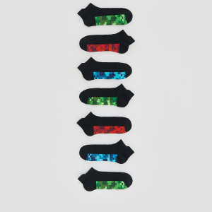 Skarpetki 7 pack - 25/27 - czarny - chłopcy - Reserved - 345IR-99X