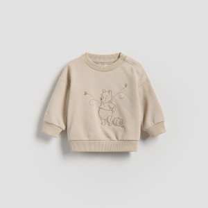 Bluza Kubuś i Przyjaciele - 62 (1-3 m.) - beżowy - chłopcy - Reserved - 346HV-08X