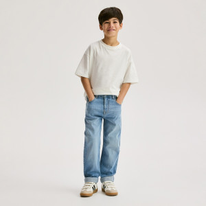 Jeansy regular fit - 116 (5-6 lat) - niebieski - chłopcy - Reserved - 359HN-55J