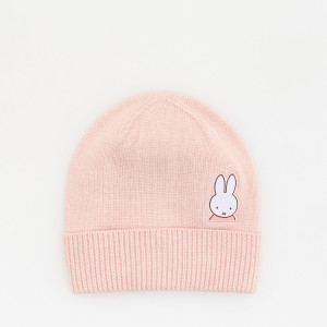 Czapka Miffy - 6-12 miesięcy - pastelowy róż - dziewczynki - Reserved - 368KH-03X