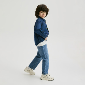 Jeansy regular fit - 116 (5-6 lat) - niebieski - chłopcy - Reserved - 373HN-55J