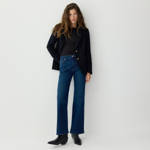 Jeansy bootcut - 34 - granatowy - damska - Reserved - 378GX-59J