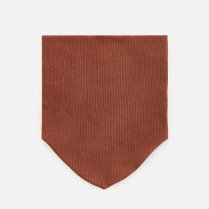 Bawełniany komin - ONE SIZE - ciemnobrązowy - chłopcy - Reserved - 390CV-89X