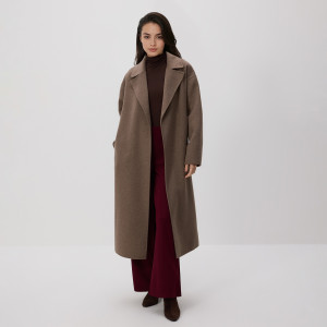Spodnie z szerokimi nogawkami - XS - bordowy - damska - Reserved - 4088T-83X