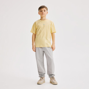 Bawełniane spodnie jogger - 158 (12 lat) - jasnoszary - chłopcy - Reserved - 423HK-09X