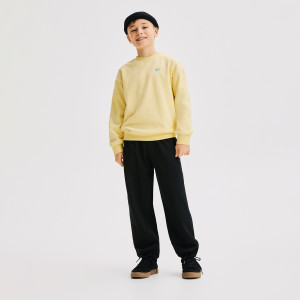 Bawełniane spodnie jogger - 134 (8 lat) - czarny - chłopcy - Reserved - 423HK-99X