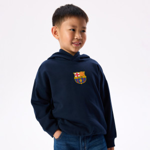 Bluza FC Barcelona - 146 (10 lat) - granatowy - chłopcy - Reserved - 423JW-59X