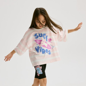 Kolarki Lilo i Stitch - 116 (5-6 lat) - czarny - dziewczynki - Reserved - 439GV-99X