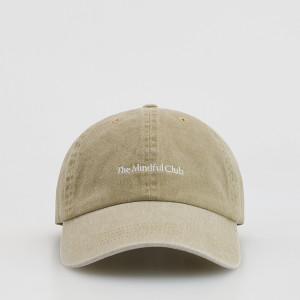 Czapka z daszkiem - ONE SIZE - musztardowy - damska - Reserved - 461IE-17X