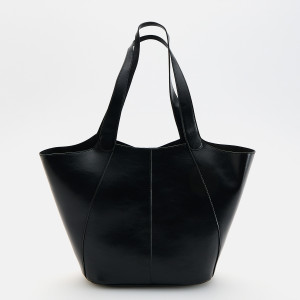 Torebka shopper - ONE SIZE - czarny - damska - Reserved - 4643Y-99X