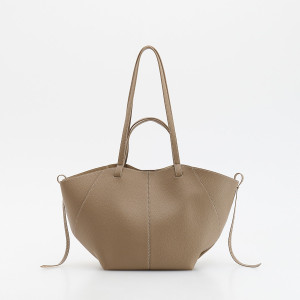 Torebka shopper - ONE SIZE - beżowy - damska - Reserved - 4707Y-80X