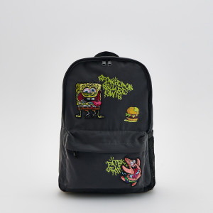 Plecak SpongeBob - ONE SIZE - ciemnoszary - chłopcy - Reserved - 477FX-90X