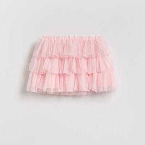 Tiulowa spódnica - 98 (2-3 lata) - pastelowy róż - dziewczynki - Reserved - 480IB-03X