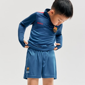 Szorty FC Barcelona - 134/140 (8-9 lat) - niebieski - chłopcy - Reserved - 489JV-55X