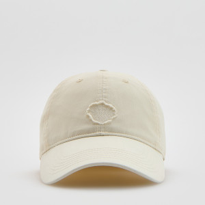 Czapka z daszkiem - ONE SIZE - złamana biel - damska - Reserved - 509IE-01X