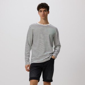 Jeansowe szorty slim fit - 30 - szary - męska - Reserved - 5302L-90J