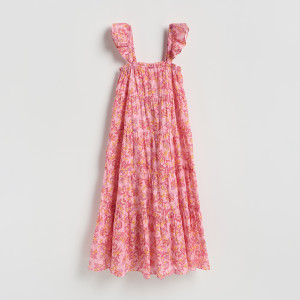 Sukienka maxi - S - wielobarwny - damska - Reserved - 533IY-MLC