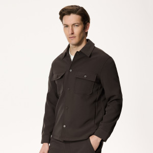 Koszula regular fit - XXL - brązowy - męska - Reserved - 539EF-88X