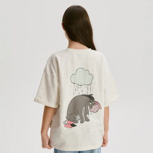 T-shirt Kubuś i Przyjaciele - 128 (7-8 lat) - wielobarwny - dziewczynki - Reserved - 554GW-MLC