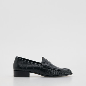 Skórzane loafersy - 42 - czarny - damska - Reserved - 568ID-99X