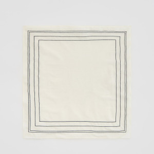 Apaszka z bawełną - ONE SIZE - złamana biel - damska - Reserved - 569JO-01X