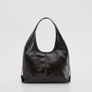 Torebka hobo - ONE SIZE - mahoniowy - damska - Reserved - 579FC-93X