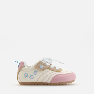 Trampki z imitacji skóry - 27 - wielobarwny - dziewczynki - Reserved - 587LC-MLC