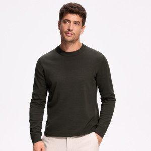 Spodnie chino slim z lnem - 28 - beżowy - męska - Reserved - 588KF-08M