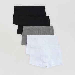 5 pack bokserek Classic - M - biały - męska - Reserved - 599HH-00X