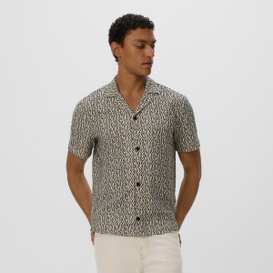 Wzorzysta koszula regular fit - XXL - beżowy - męska - Reserved - 603EF-08X