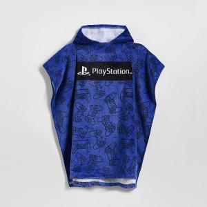 Ręcznik plażowy Playstation - ONE SIZE - granatowy - chłopcy - Reserved - 604IT-59X