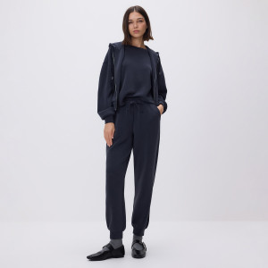 Joggery z modalem - M - ciemnoszary - damska - Reserved - 611GA-90X