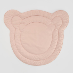 Mata w kształcie misia - ONE SIZE - brudny róż - dziewczynki - Reserved - 622GX-39X