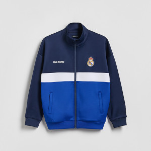 Bluza Real Madrid - 164 (13 lat) - granatowy - chłopcy - Reserved - 641HR-95X