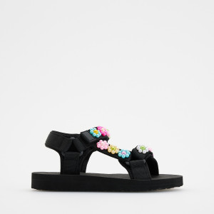 Sandały z aplikacją - 33 - wielobarwny - dziewczynki - Reserved - 644DL-MLC