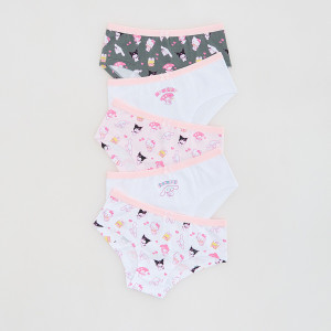 Majtki Hello Kitty and Friends 5 pack - 86/92 (1-2 lata) - biały - dziewczynki - Reserved - 651IN-00X