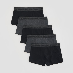 5 pack bokserek Classic - S - czarny - męska - Reserved - 663HH-99X