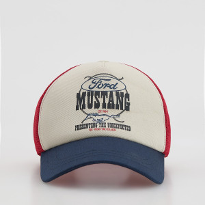 Czapka z daszkiem Ford Mustang - 9-13 lat - wielobarwny - chłopcy - Reserved - 671IY-MLC