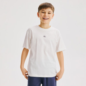 Bawełniany t-shirt - 122 (6-7 lat) - złamana biel - chłopcy - Reserved - 674IR-01X
