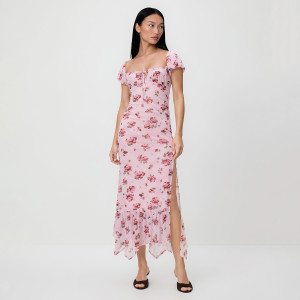 Sukienka maxi - M - wielobarwny - damska - Reserved - 676HS-MLC